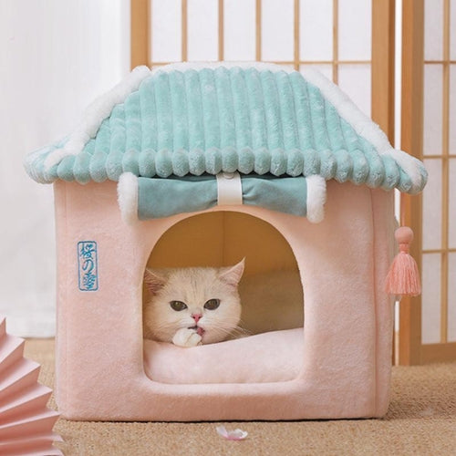 Cozy Retreat Cat House The Ultimate Enclosed Cat Villa
