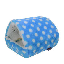 Cozy Triangle Retreat: Luxurious Hamster Bird House Bed