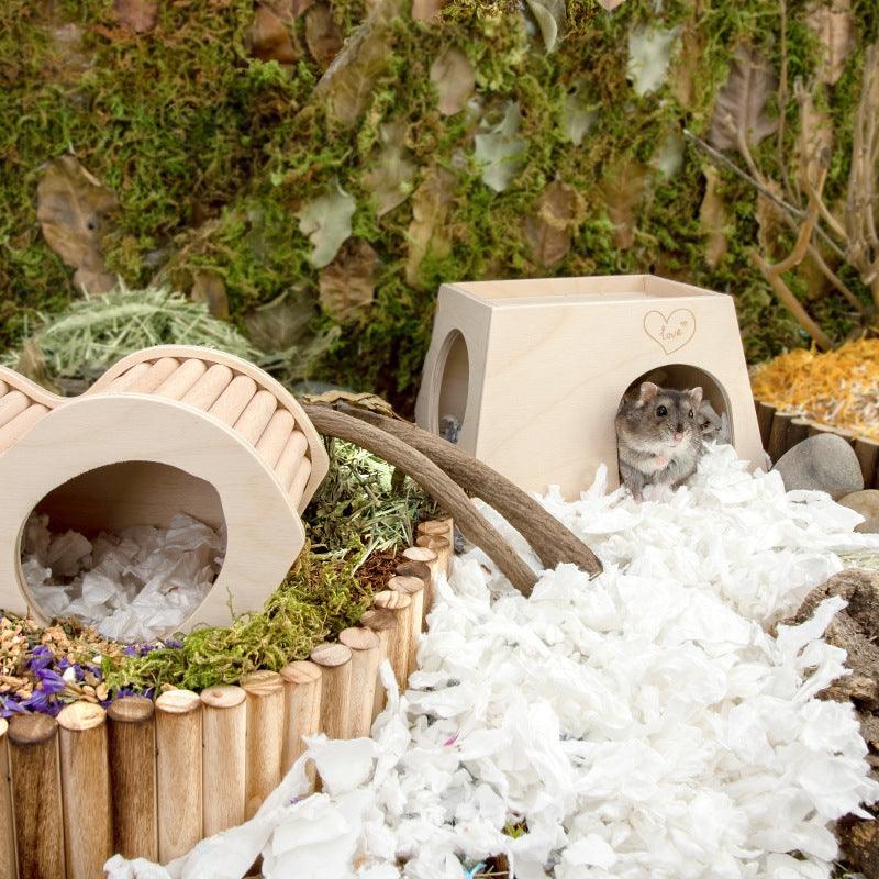 Cozy Woodland Retreat Hamster Hideout