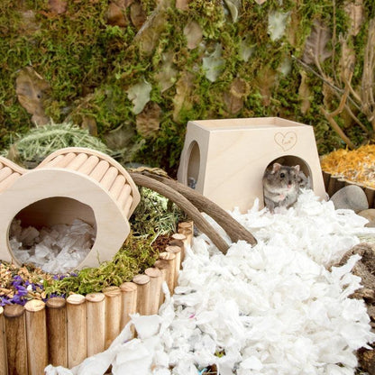 Cozy Woodland Retreat Hamster Hideout