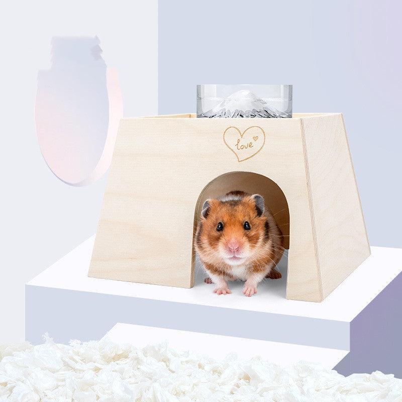 Cozy Woodland Retreat Hamster Hideout
