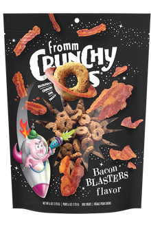 Fromm Crunchy O's Bacon Blasters Dog Treats (6oz)