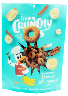 Fromm Crunchy O's Banana Kablammas Dog Treats (6oz)
