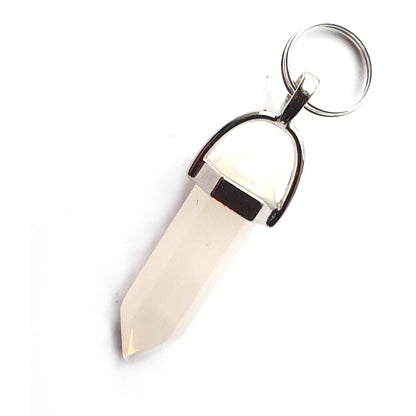 Pointed Crystal Gemstone Pet Dog Charms