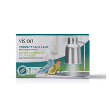 Hari Vision Compact Cage Lamp Fixture Bird Cage Lighting Accessory Polished Aluminum