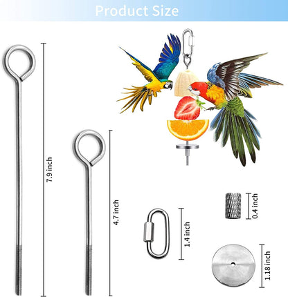 3Pcs Bird Food Holder