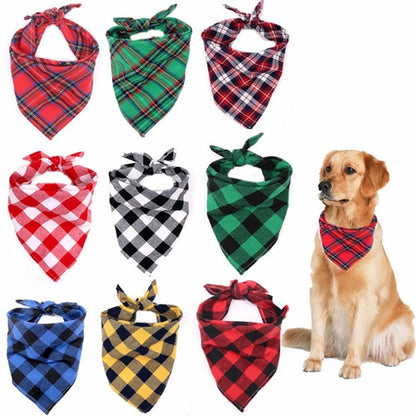 Large (set of 4) Dog bandanas