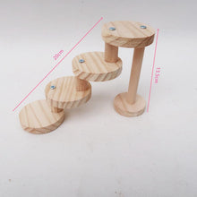 Solid Wood Spiral Staircase Hamster Toy