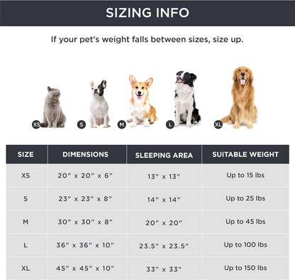 Anti-Slip round Fluffy Plush Faux Fur Pet Bed