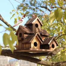DecorBites™ Small Wooden Hanging Bird House