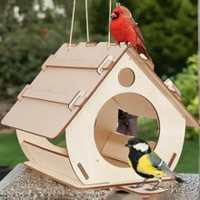 DecorBites™ Wooden Bird Feeders - DIY Outdoor Aviary