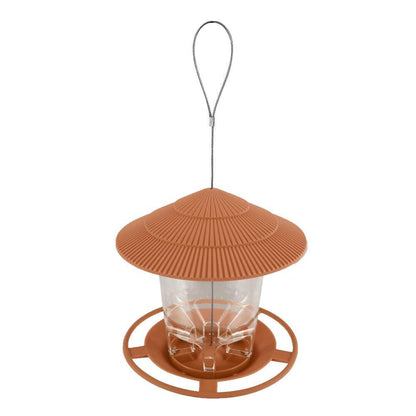 Deluxe Hanging Metal Bird Feeder: Attract And Delight Garden Birds With Style