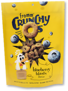 Fromm Crunchy O's Blueberry Dog Treats (6oz)