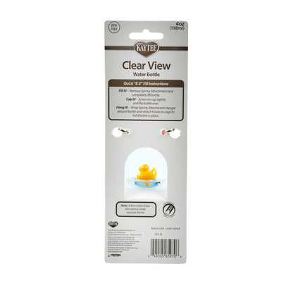 Kaytee Clear Water Bottle 4oz