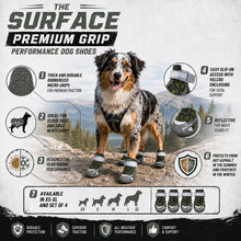 Dog Helios 'Surface' Premium Grip Performance Dog Shoes - Set Of 4