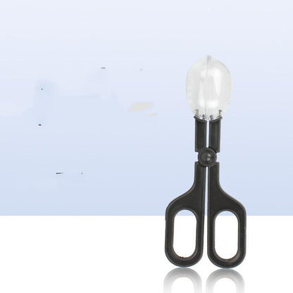 Durable Abs Insect Trap With Scissor Handle - Perfect For Small Pet Feeding And Cleaning