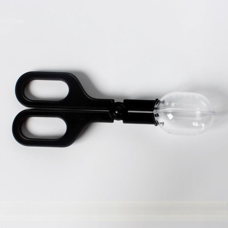 Durable Abs Insect Trap With Scissor Handle - Perfect For Small Pet Feeding And Cleaning