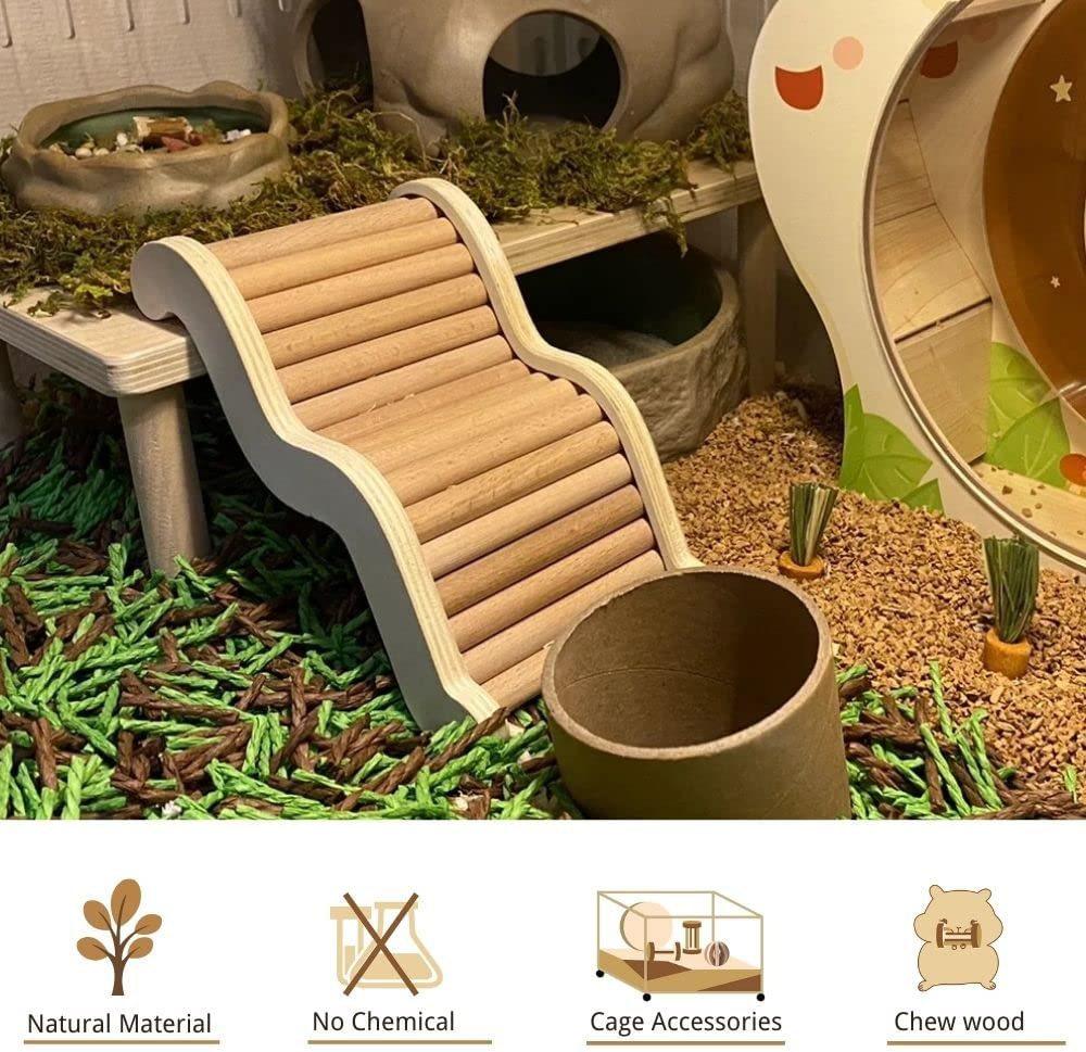 Pet Haven Wooden Hamster Cage Set