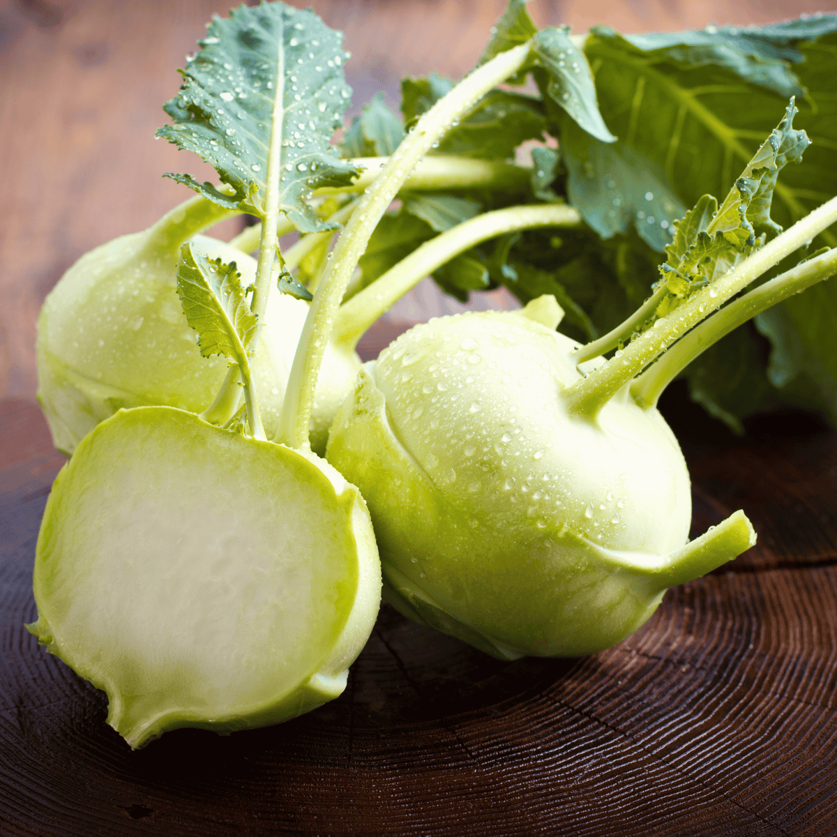 Early White Vienna Kohlrabi Seeds – Heirloom, Open Pollinated, Cool-Season Vegetable, Brassica oleracea, 100 Seeds