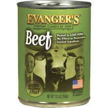 Evanger's All Life Stages Classic Beef Wet Dog Cans (12.5oz)