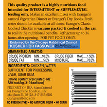 Evanger's All Life Stages Cooked Chicken Wet Dog Can (12.5oz)