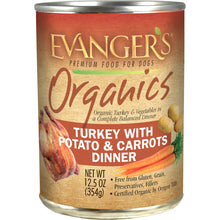 Evanger's Organics All Life Stages Turkey with Potato & Carrot Dinner Wet Dog Can (12.5oz)