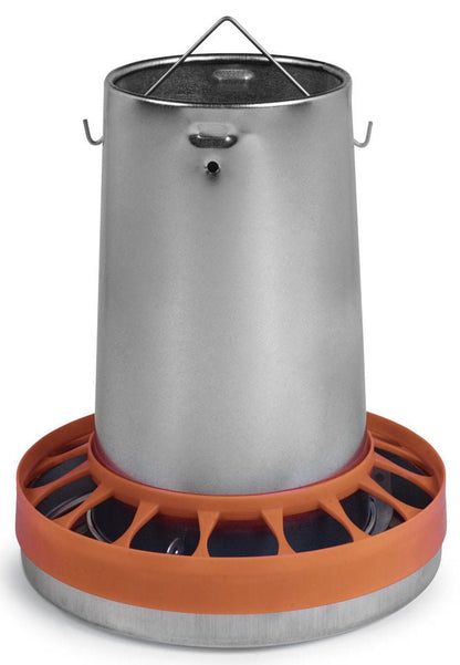 Hanging Galvanized Metal Chicken Feeder & Accessories