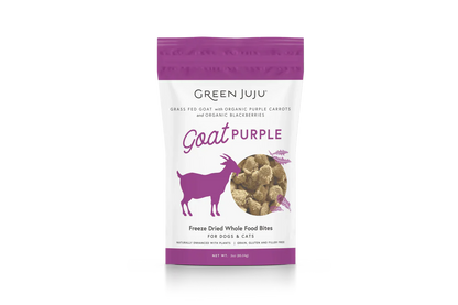 Green Juju Freeze Dried Goat Purple Whole Food Bites (3OZ)