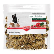 Kaytee Super Food Granola Bites Cranberry, Apple, Flax Small Animal Treat 4.5oz