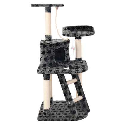 I Pet Cat Tree 120Cm Tower Scratching Post Scratcher Trees Bed Wood