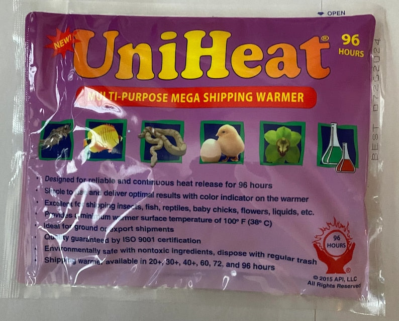 96 Hours Heat Pack Add-On for Plants, Winter Plant Shipping Safety, Live Plant Warmth, Cold Weather Protection