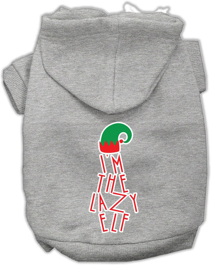Christmas Pet Hoodie "I'm The Lazy Elf"