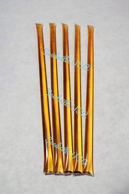 5 Pack LEMON HONEY TEASERS Natural Honey Snack Sticks Honeystix Straws