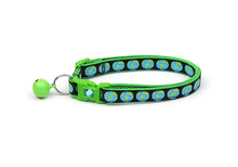 Earth on Black Cat Collar