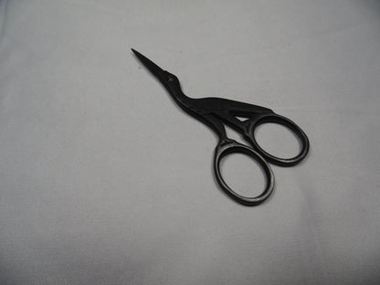 Premium Stork Scissor 3.5" matte black (from USA)