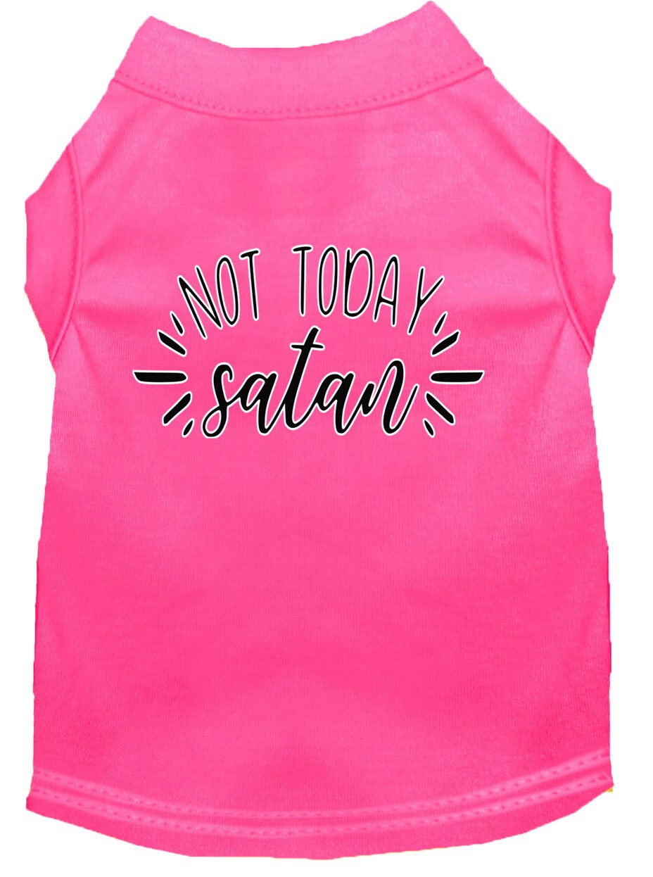 Pet Shirt "Not Today Satan"