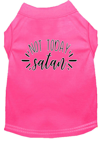Pet Shirt "Not Today Satan"