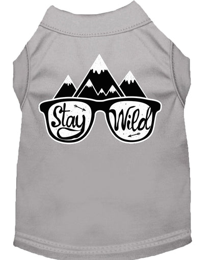 Pet Shirt  "Stay Wild"
