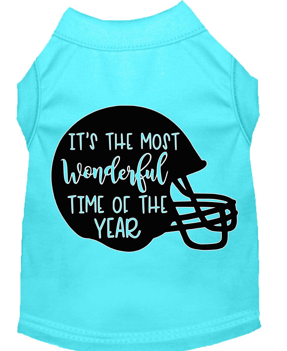 Pet Shirt "It's The Most Wonderful Time Of The Year (Football)"