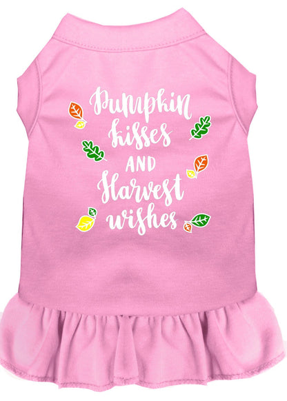 Pet Dress "Pumpkin Kisses and Harvest Wishes"