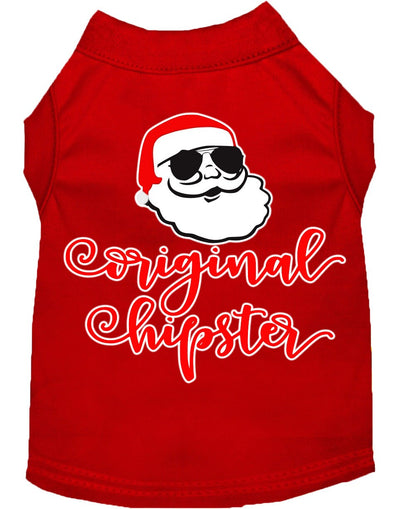 Christmas Pet Shirt "Original Hipster"
