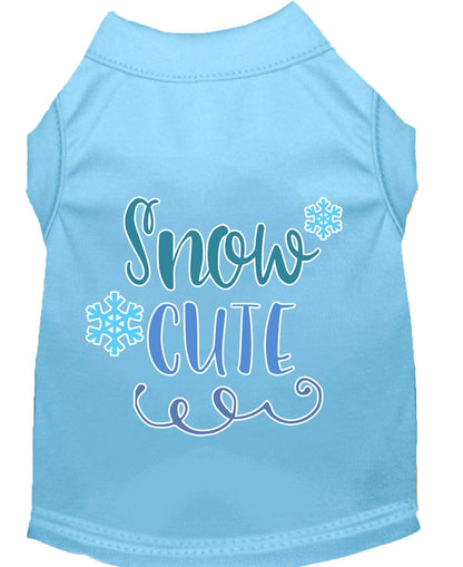 Christmas Pet Shirt "Snow Cute"