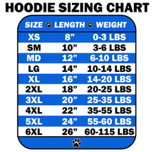 Christmas Pet Hoodie Screen Printed, "Seas & Greetings"