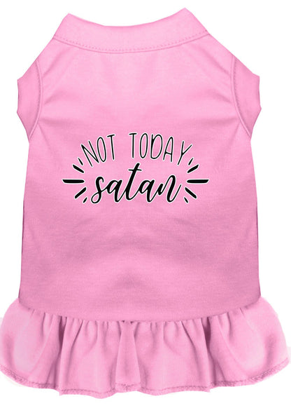 Pet Dress "Not Today Satan"