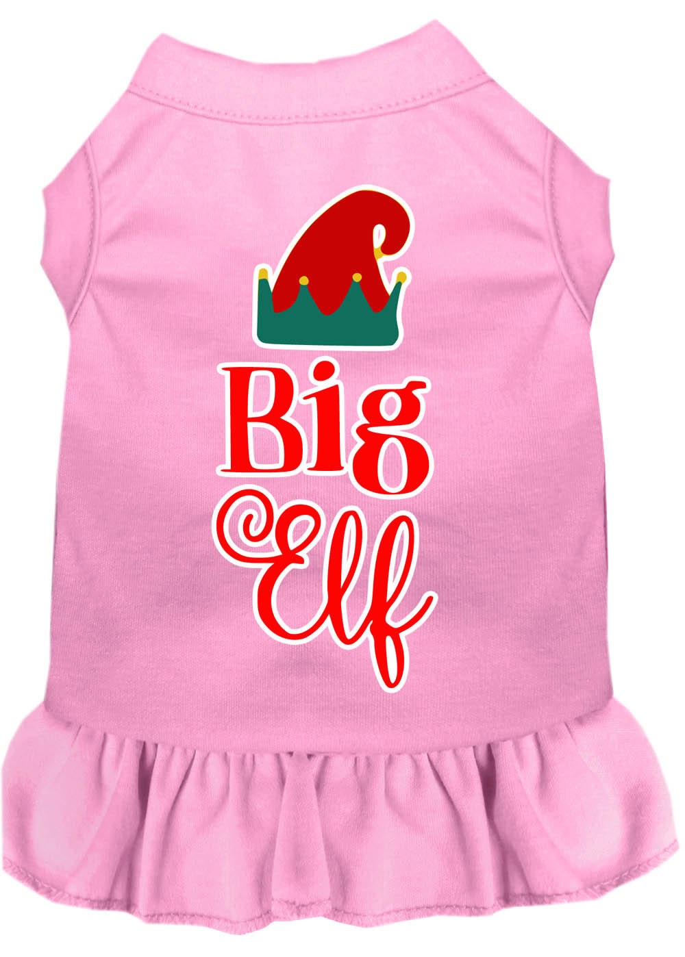 Christmas Pet Dress "Big Elf"