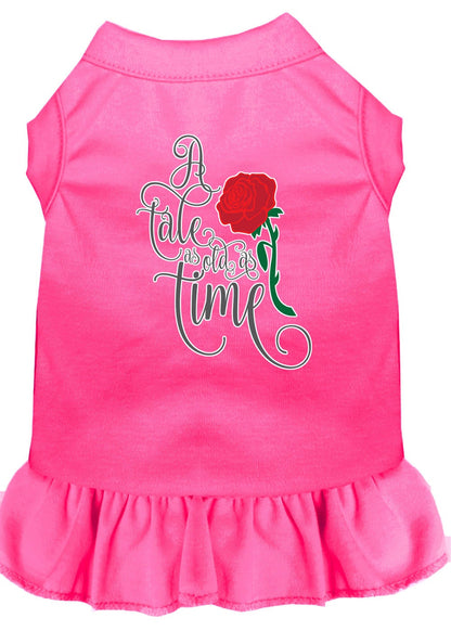 Pet Dress Screen Printed, "Timeless Tale"