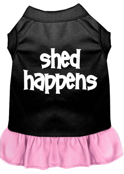 Pet Dress Screen Printed, "Shed Happens"