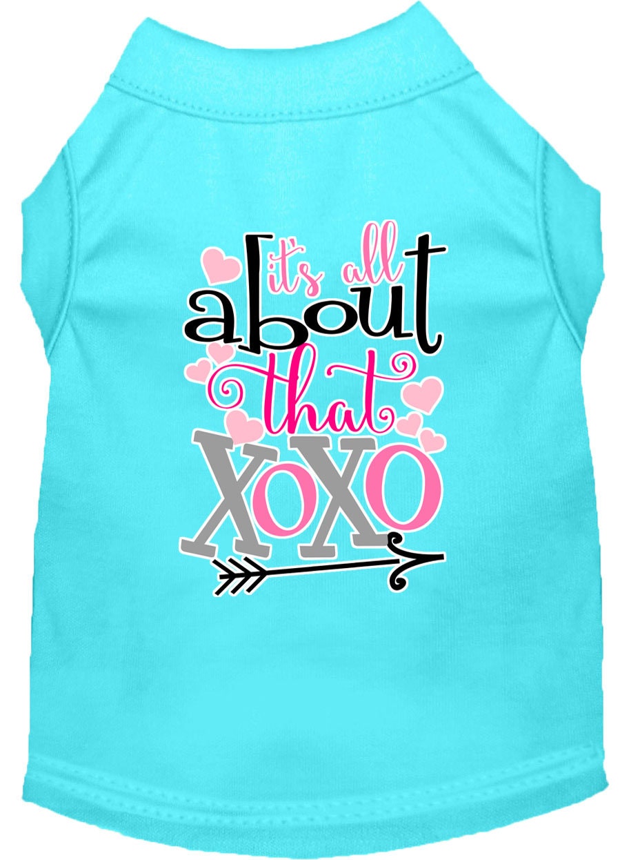 Pet Shirt "All About That XOXO"