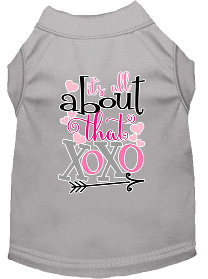 Pet Shirt "All About That XOXO"