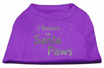 Christmas Pet Shirt, "I Believe In Santa Paws"
